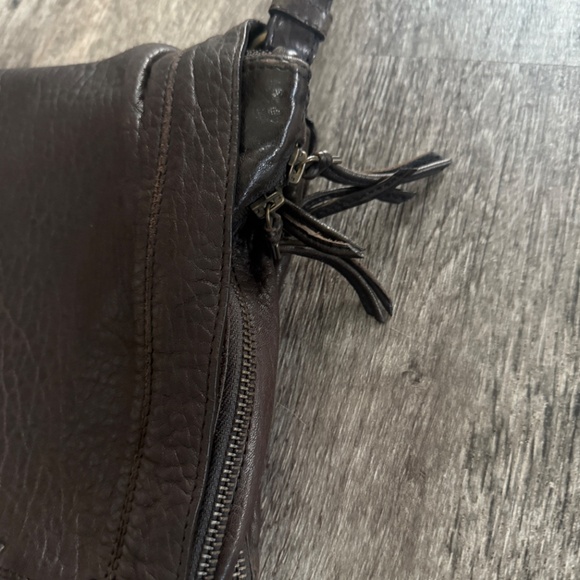 Deep Brown JEROME DREYFUSS Albert Crossbody Bag - Picture 3 of 7